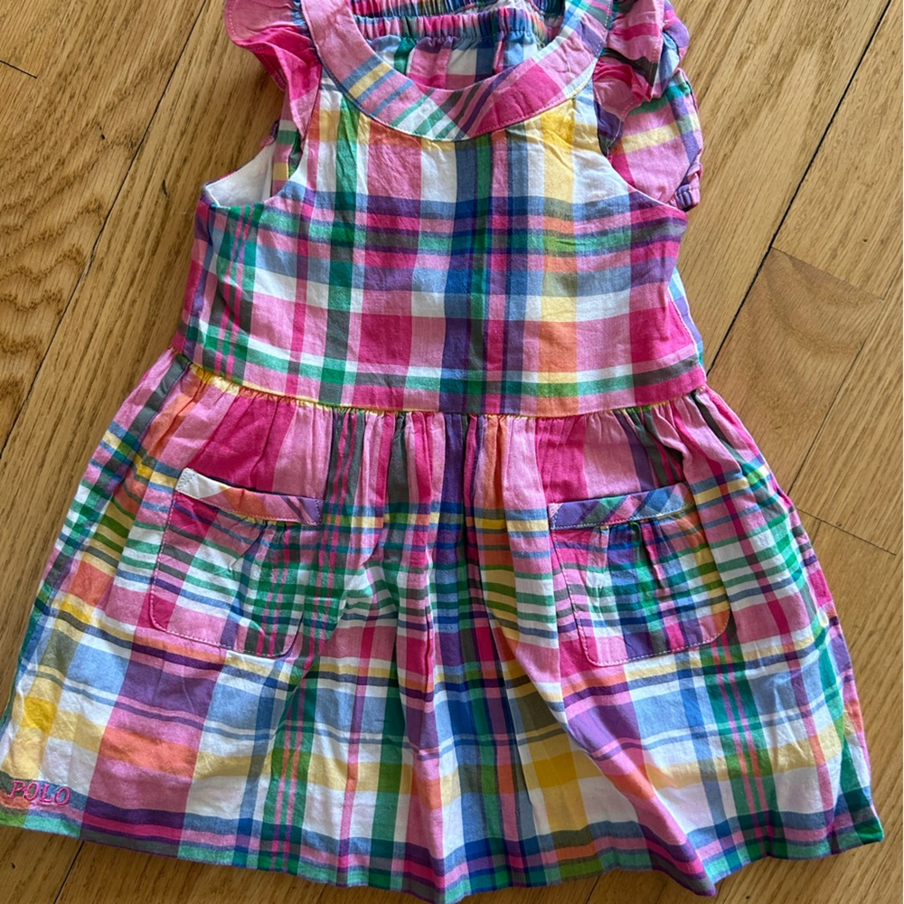 Colorful Plaid Dress